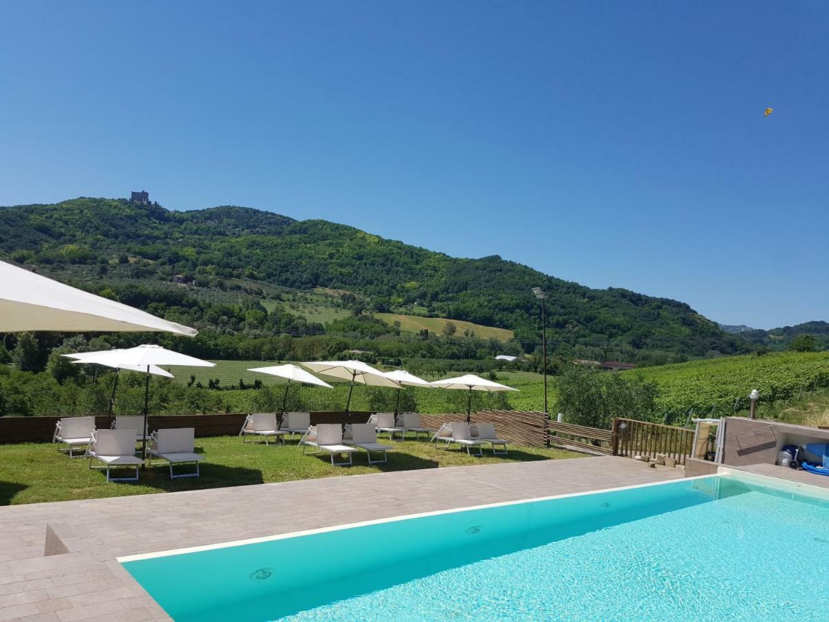 הוילה Il Vecchio Gelso - Agriturismo Rimini Montefiore Conca מראה חיצוני תמונה